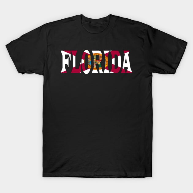 Florida Flag T-Shirt by ArianJacobs